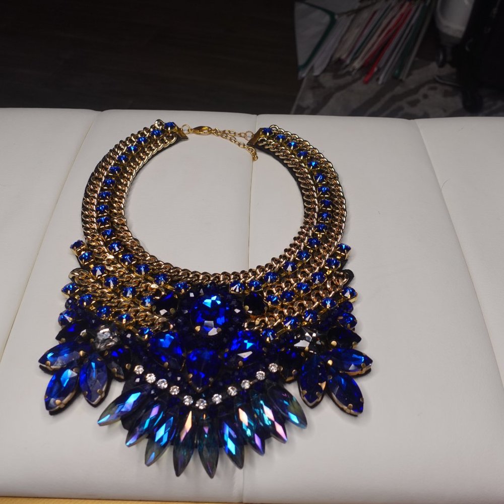 Statement Bib Necklace - image 3